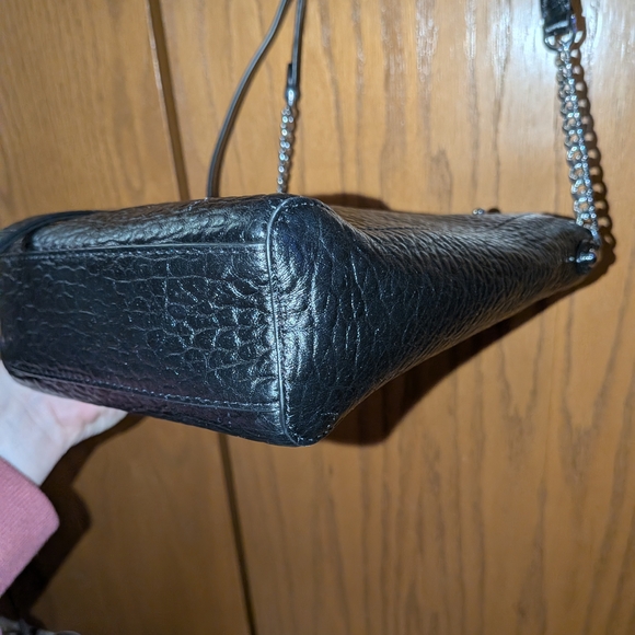 Rebecca Minkoff Black Textured Leather Tote - Picture 8 of 15